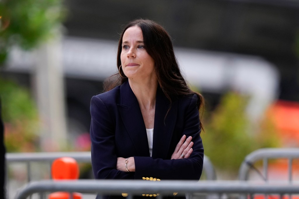 Hunter's sister Ashley Biden arrives at federal court ahead of his gun trial.