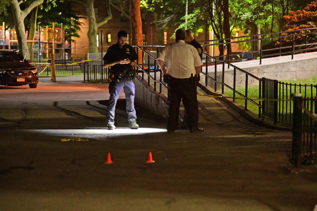 Tyreek Ogarro, 32, fatally shot on Ralph Avenue near Chauncey Street on the grounds of NYCHA’s Brevoort Houses in Bedford-Stuyvesant, cops said.