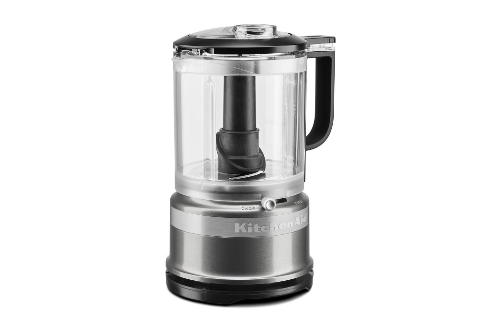 A blender with a clear container