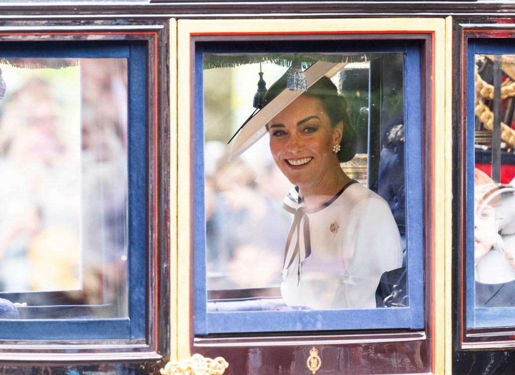 Kate Middleton at the Trooping of the Colour ceremony