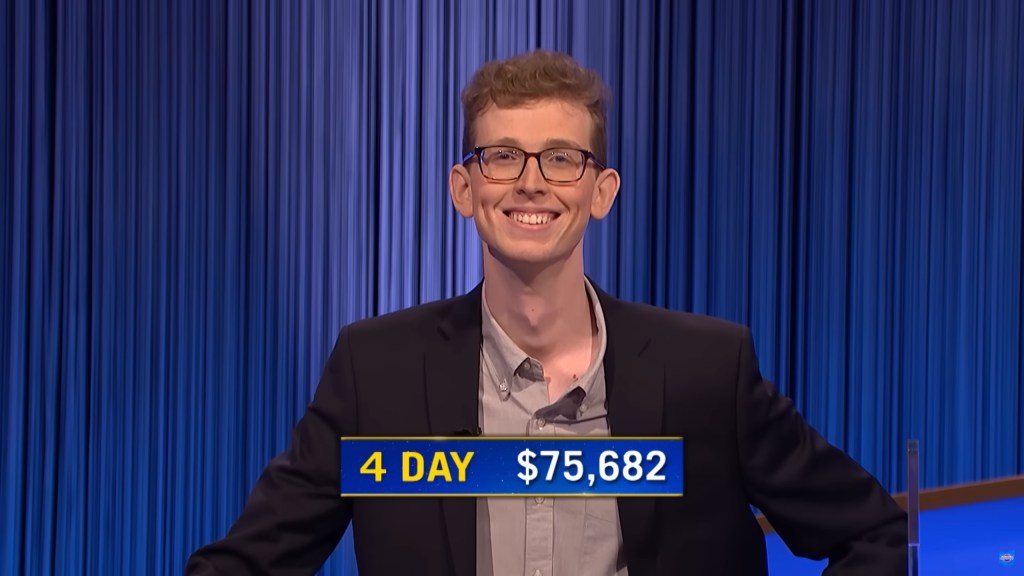 Drew Basile on "Jeopardy!"