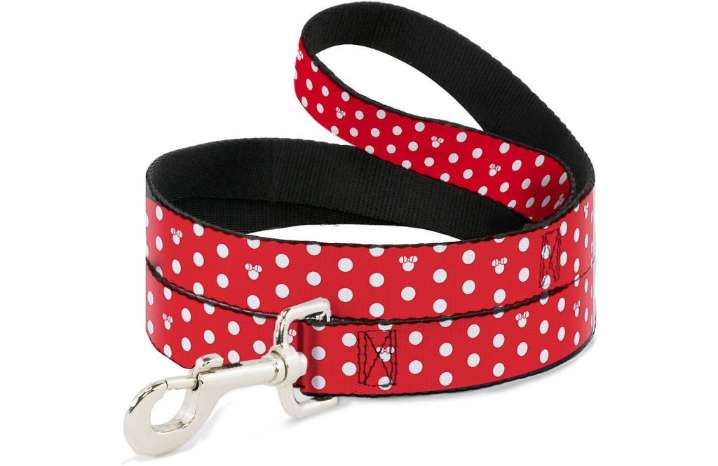 Buckle-Down Minnie Mouse Polka Dog Leash