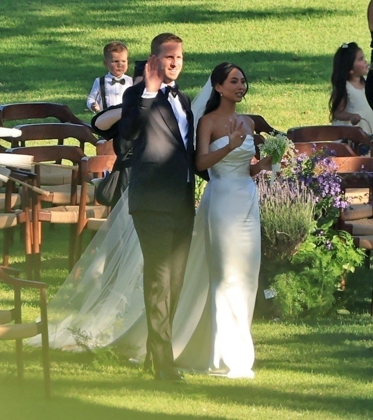 Jared Goff and Christen Harper got married in a stunning outdoor  ceremony at Ojai Valley Inn in Ojai, California on Saturday, June 22, 2024. 