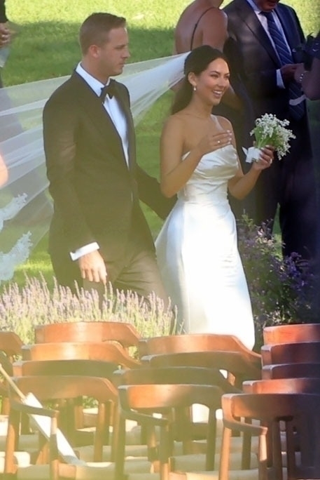 Jared Goff and Christen Harper got married in a stunning outdoor  ceremony at Ojai Valley Inn in Ojai, California on Saturday, June 22, 2024. 