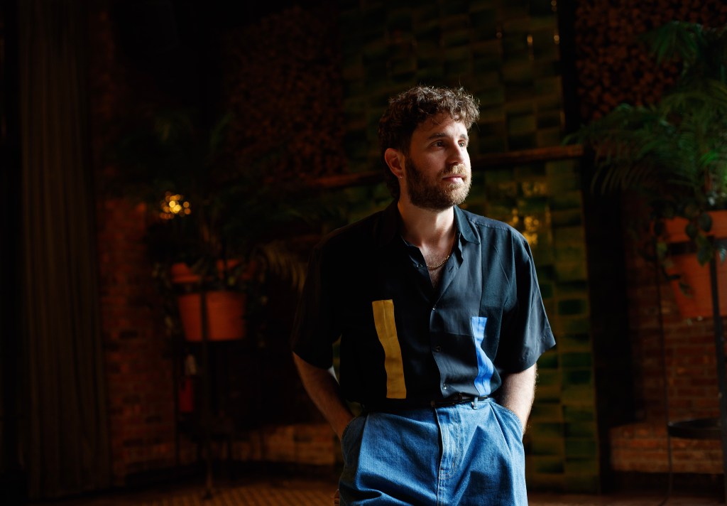 Ben Platt at the Bowery Hotel in New York's East Village.
