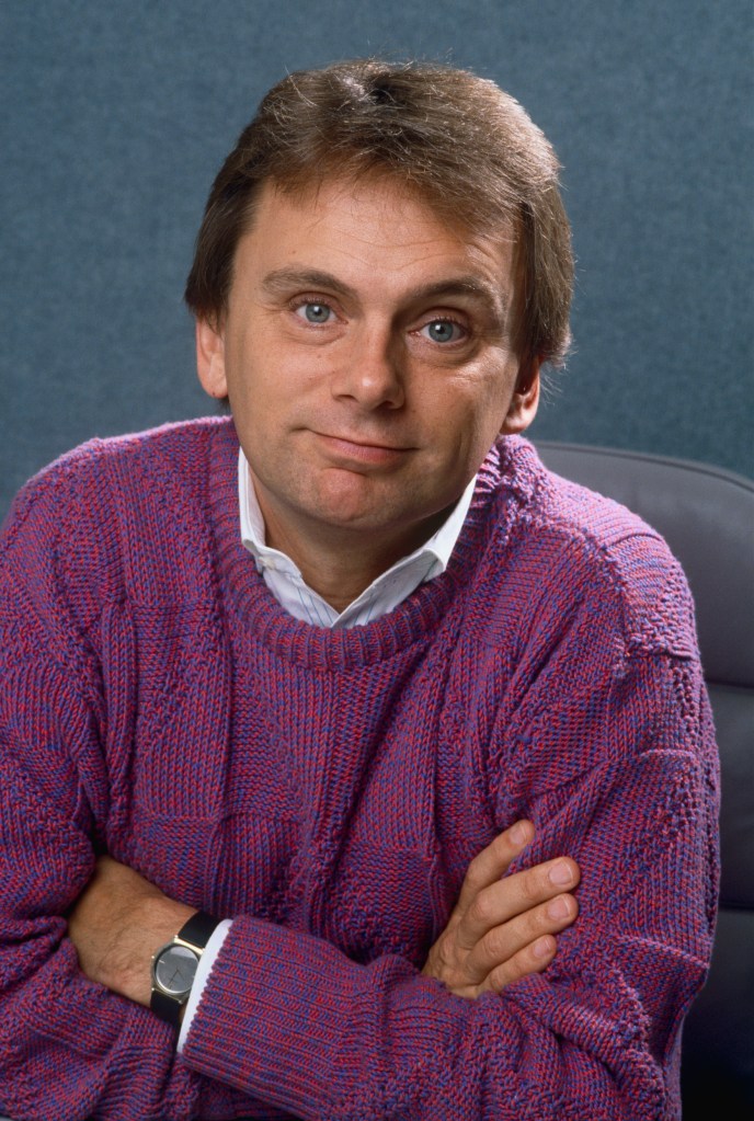 Pat Sajak smiling. 