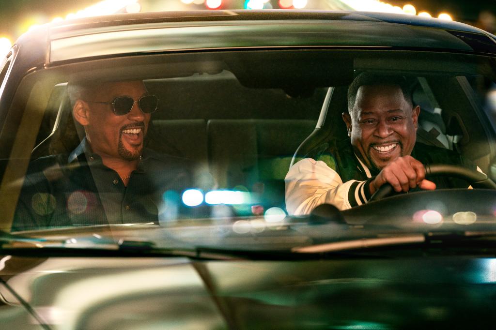 This image released by Sony Pictures shows Will Smith, left, and Martin Lawrence in "Bad Boys: Ride or Die."