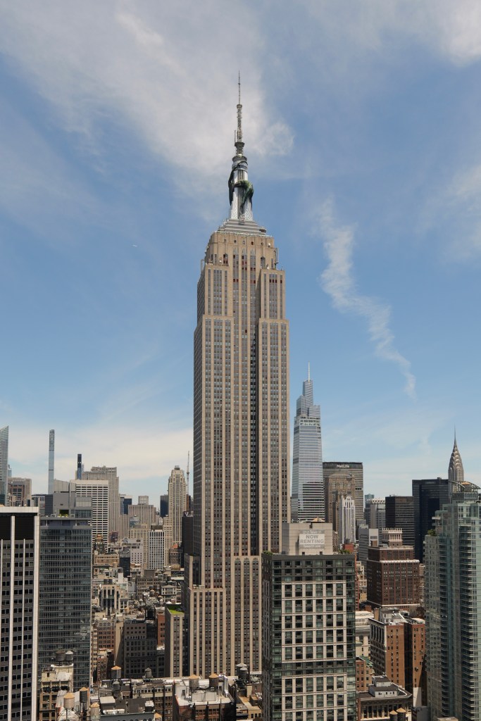 The Empire State Building.