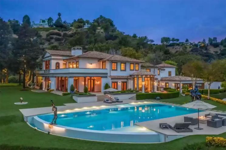 adele beverly hills renovations