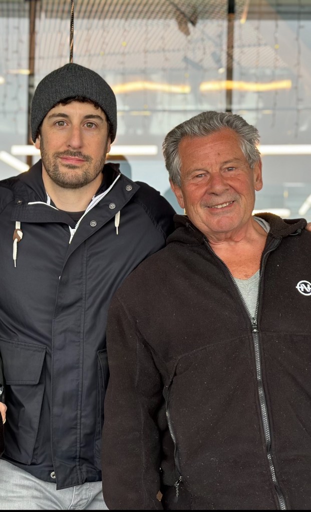 Jason Biggs and his father, Gary Biggs