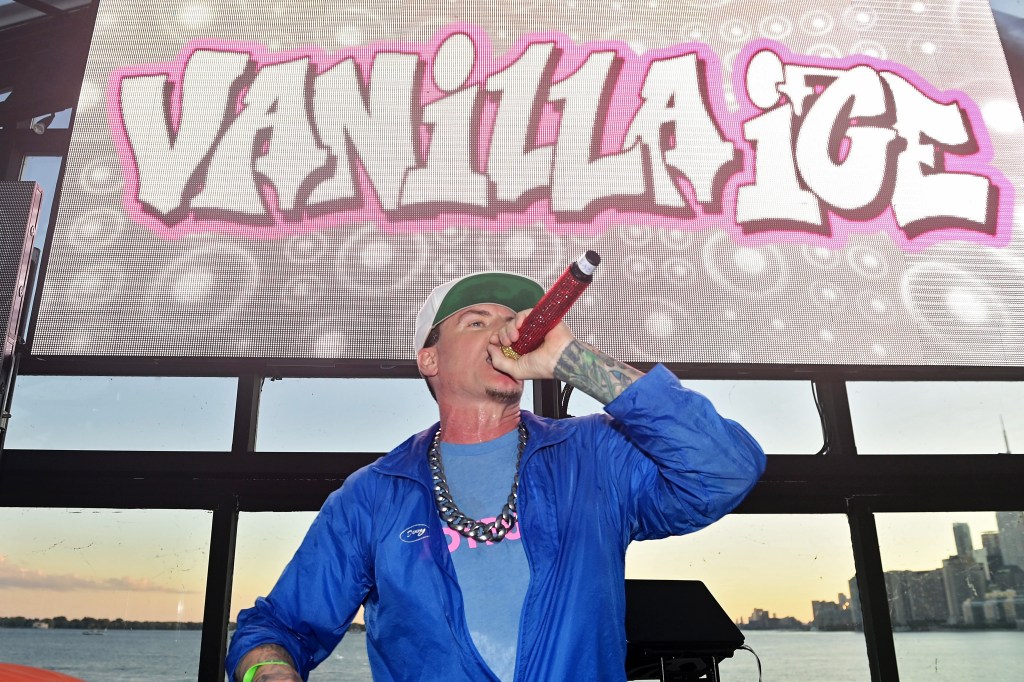 Vanilla Ice performs during the Joyburst Summer Launch Party at Rebel Nightclub on June 23, 2022 in Toronto, Ontario.