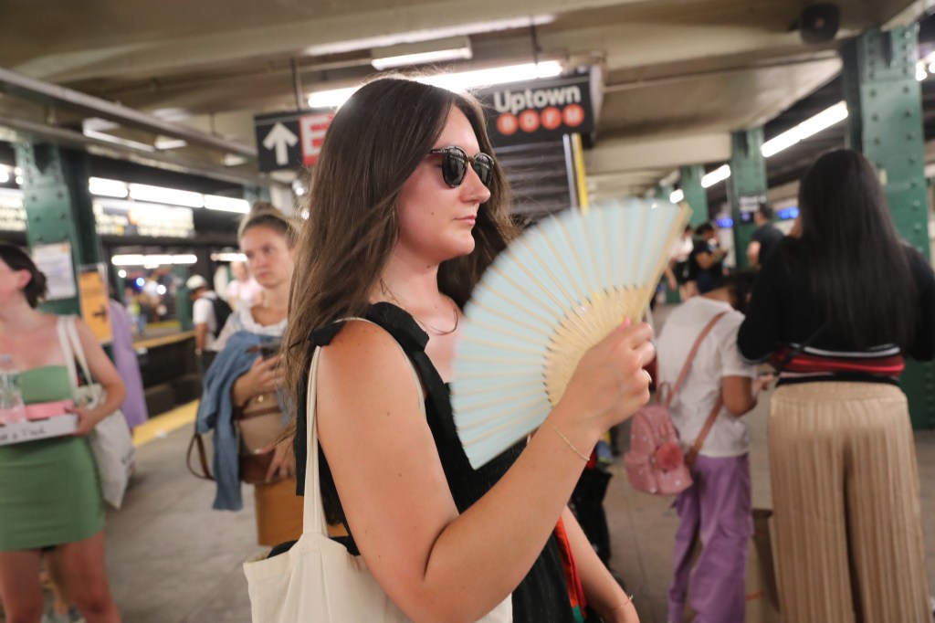 NYC subway heatwave