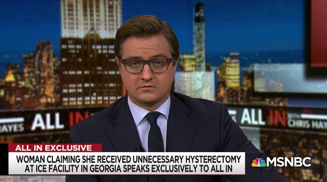 Chris Hayes on MSNBC.