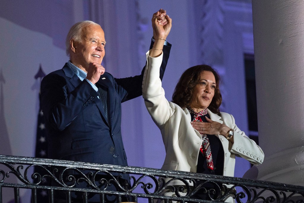 Joe Biden and Kamala Harris