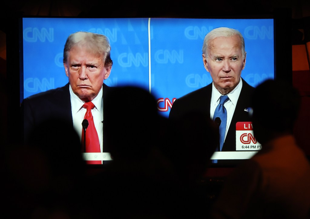 Donald Trump and Joe Biden