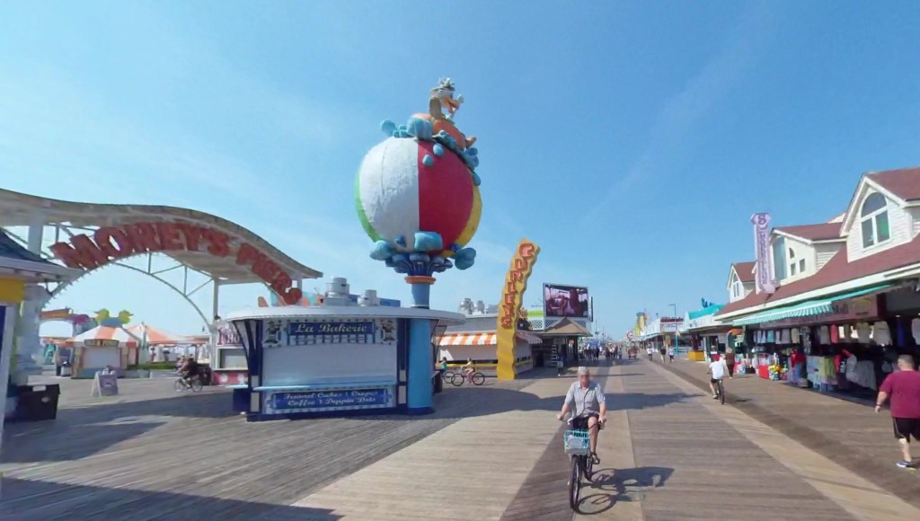 Morey’s Piers on 2501 Boardwalk Avenue in North Wildwood, New Jersey