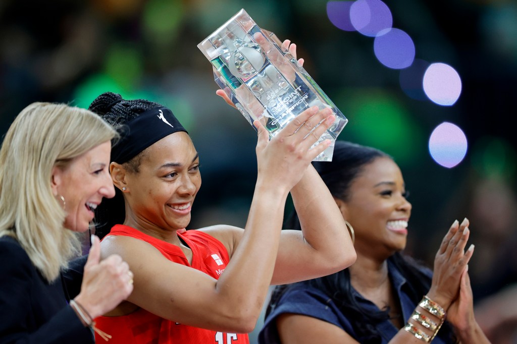 Allisha Gray won both the Skills Challenge and Three-Point Shootout on Friday. 