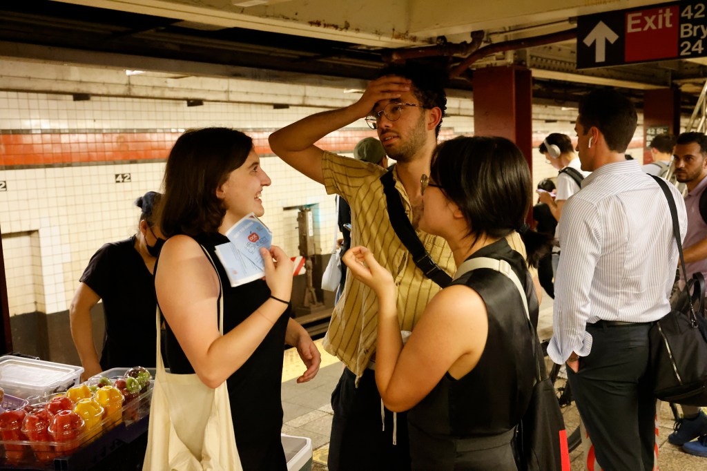 NYC subway heat