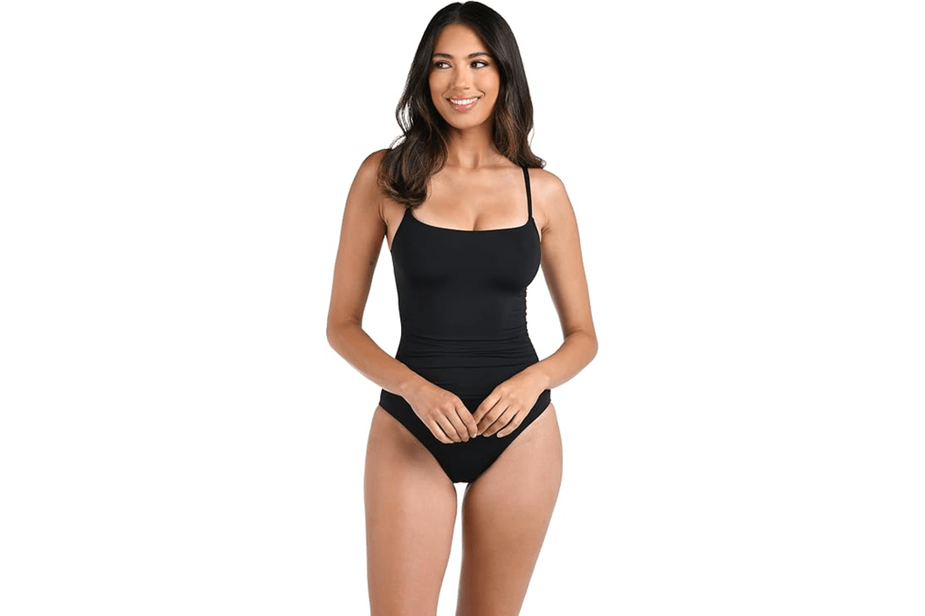 La Blanca Island Goddess Rouched Body Lingerie Mio One Piece