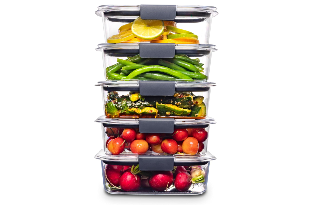 Rubbermaid Brilliance Food Storage Containers (Set of 5)