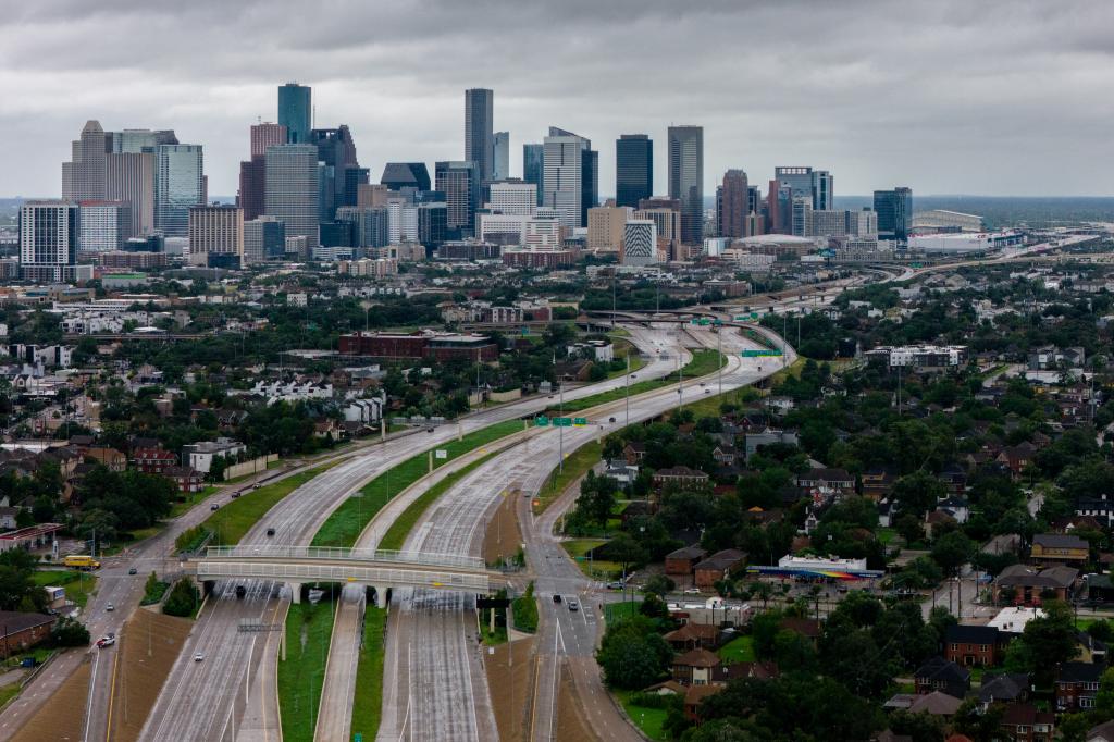 downtown Houston skyline