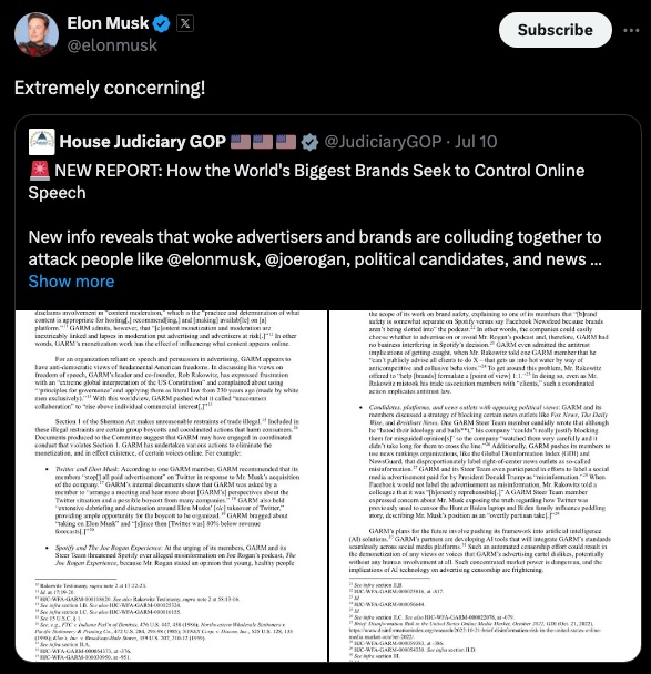 Musk responded to the report on X.