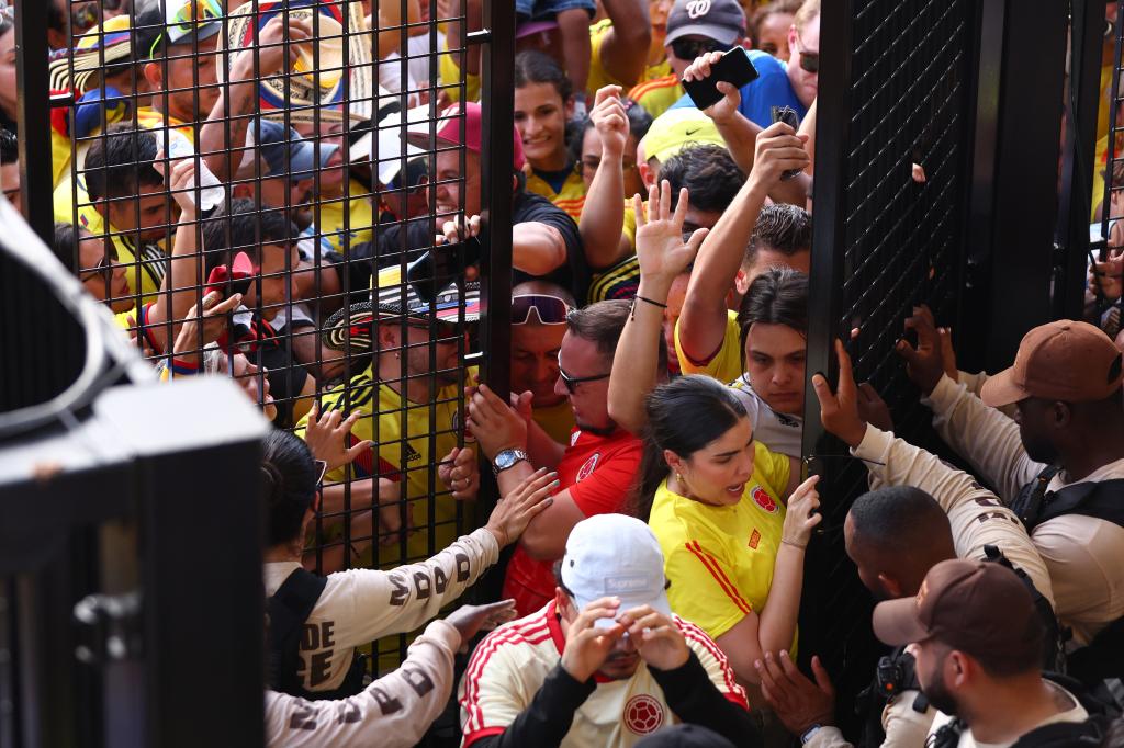 Fans got through the gates and chaos ensued at the Copa America Final. 