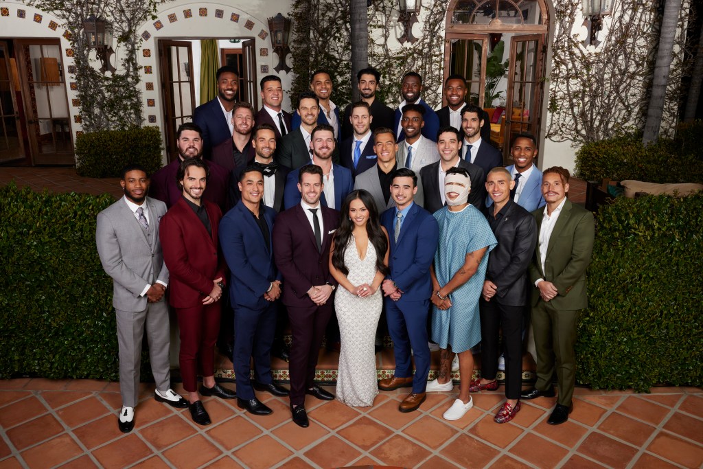 The cast of "The Bachelorette" Season 21.