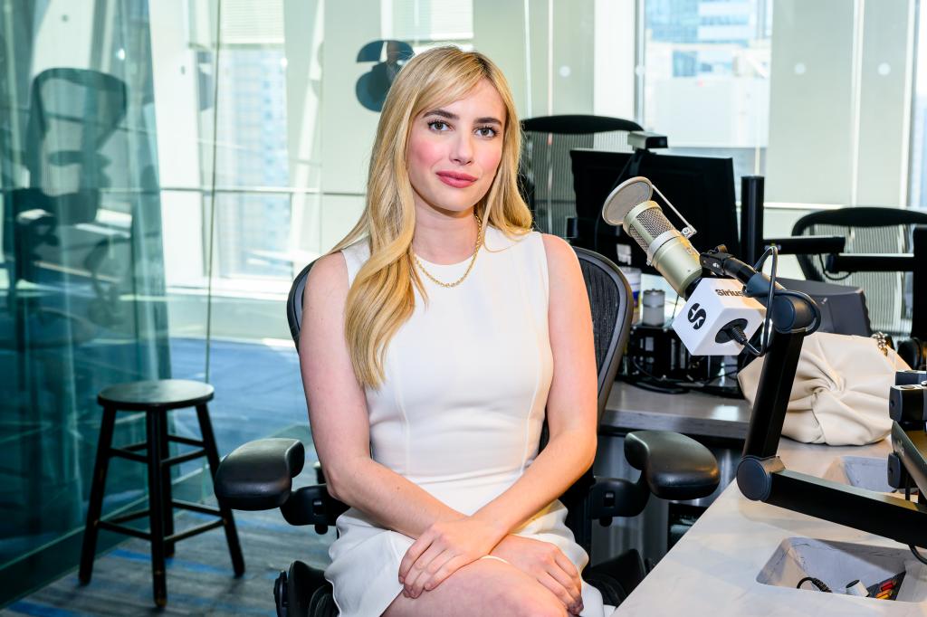 Emma Roberts at the SiriusXM Studios in NYC 