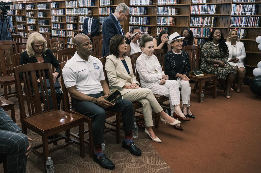 Mayor Adams and Gov. Kathy Hochul attended the graduation ceremony.