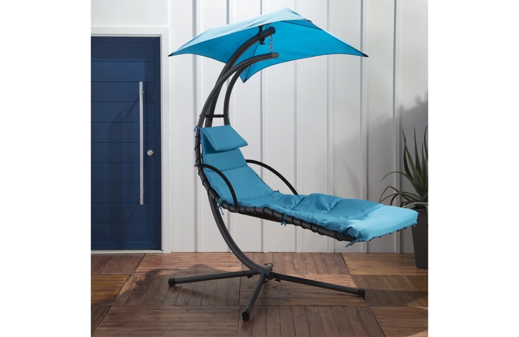 Delilah 1 Person Hanging Chaise Lounger with Stand
