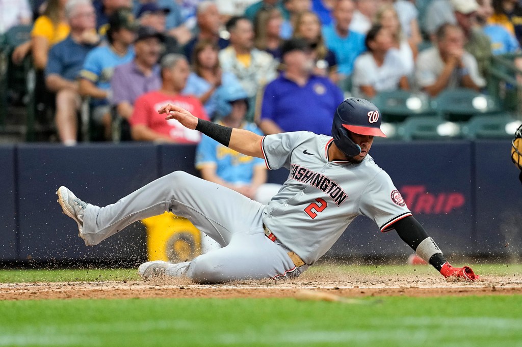 Luis Garcia Jr. has collected double-digit homers and stolen bases for the Nationals.