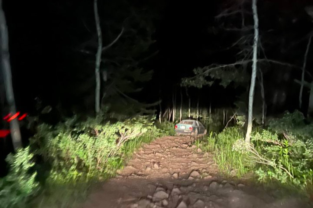 The unnamed man drove his Toyota Turcell through an ungroomed dirt road up Strawberry Peak as he tried to get from Springville to Vernal on July 4