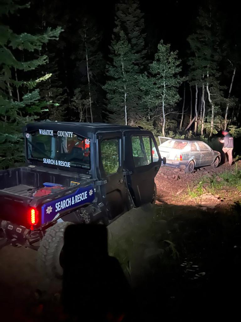 A 23-year-old man was rescued from a Utah mountainside after he followed a "shortcut" route recommended by Google Maps and ended up trapped in his car. 