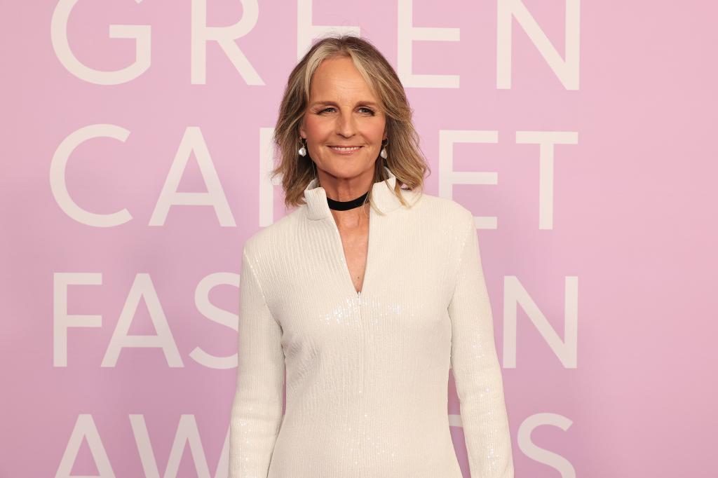 Helen Hunt at the 2024 Green Carpet Fashion Awards