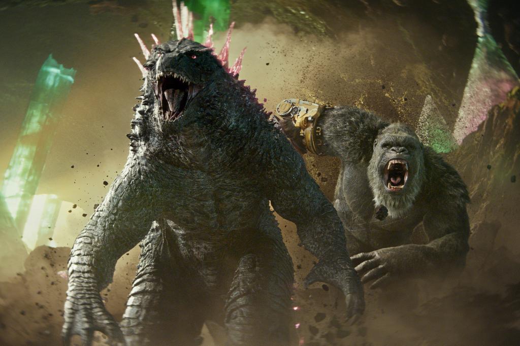 Godzilla and King Kong on a rampage