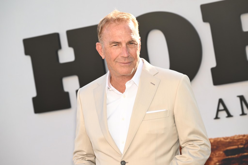 Kevin Costner at the "Horizon: An American Saga" premiere