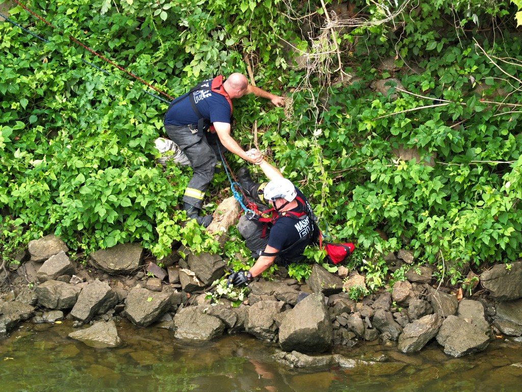 The search employed dozens of Nashville cops and firefighters. 