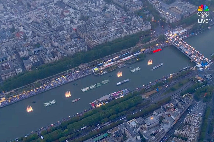 Opening Ceremony of the Olympic Games Paris 2024 on July 26, 2024 in Paris, France.