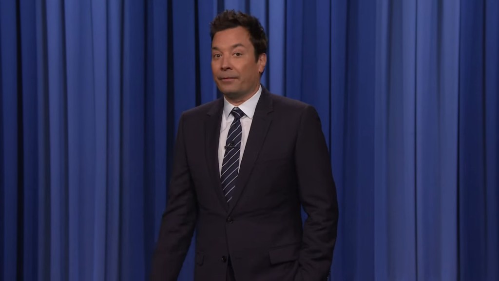 Addressing Biden's insistence on staying in the 2024 race, "The Tonight Show Starring Jimmy Fallon" host joked on Monday that the president is “basically the guy doing 30 in the left lane and he ain’t moving for anybody.