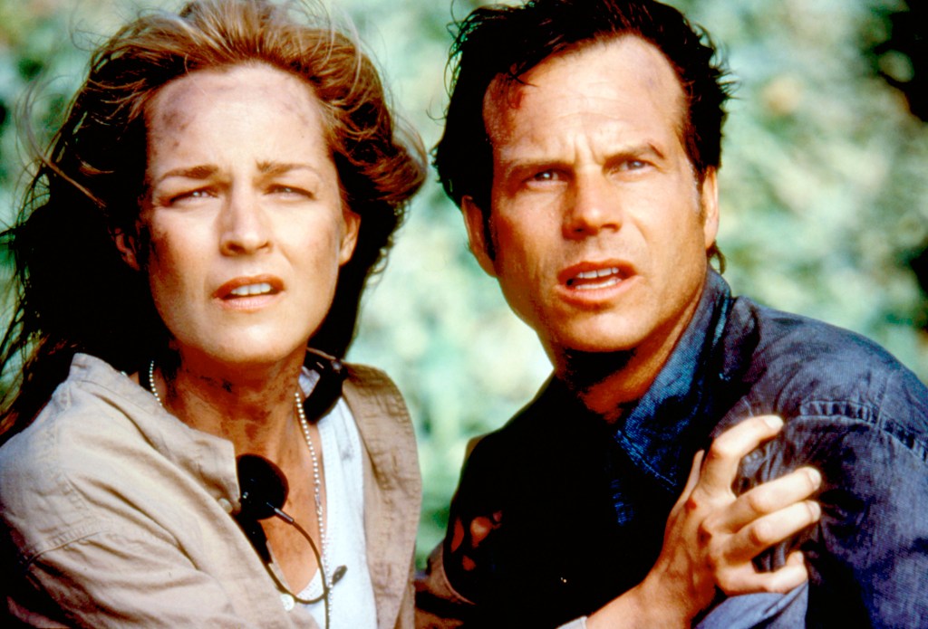 Helen Hunt, Bill Paxton in "Twister"