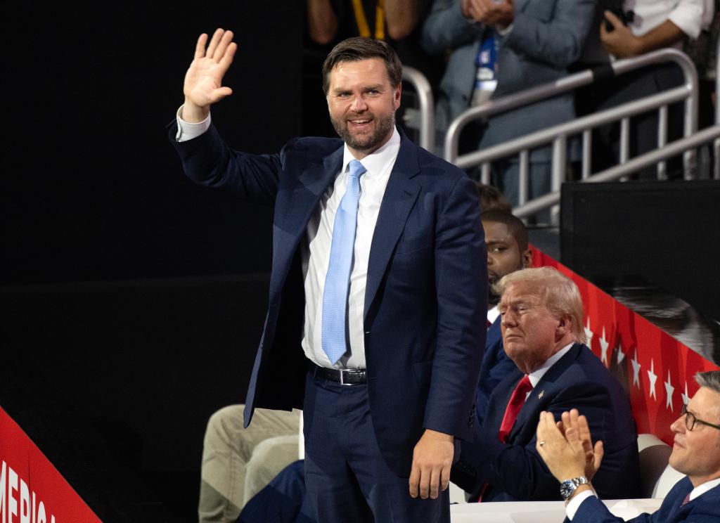 Sen. JD Vance (R-Ohio) was chosen by former President Donald Trump to be his vice presidential nominee.