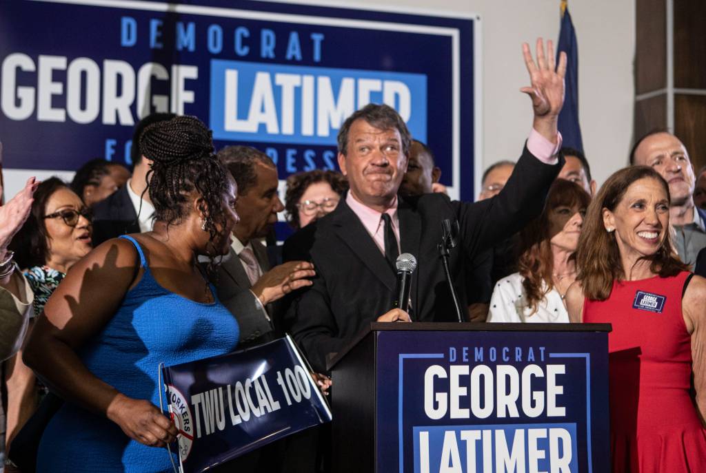 Westchester County Executive George Latimer, a moderate Democrat, defeated progressive Rep. Jamaal Bowman in a primary election last month.