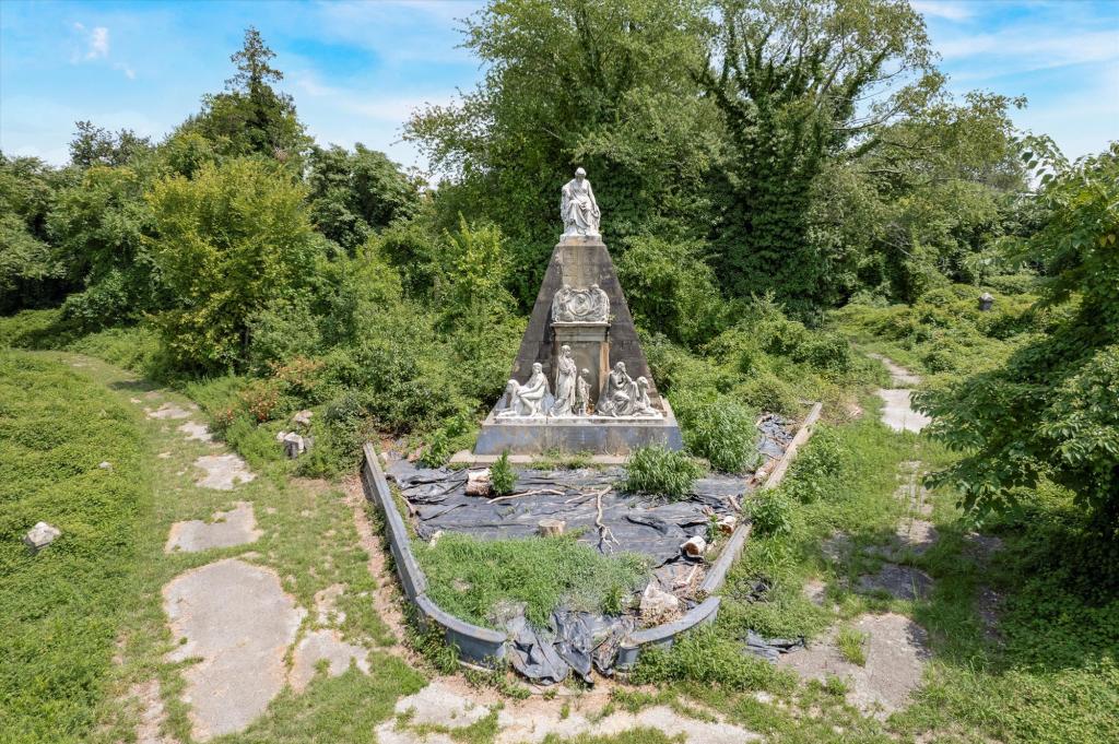 There are about 33,000 people buried in the 168-year-old cemetery.