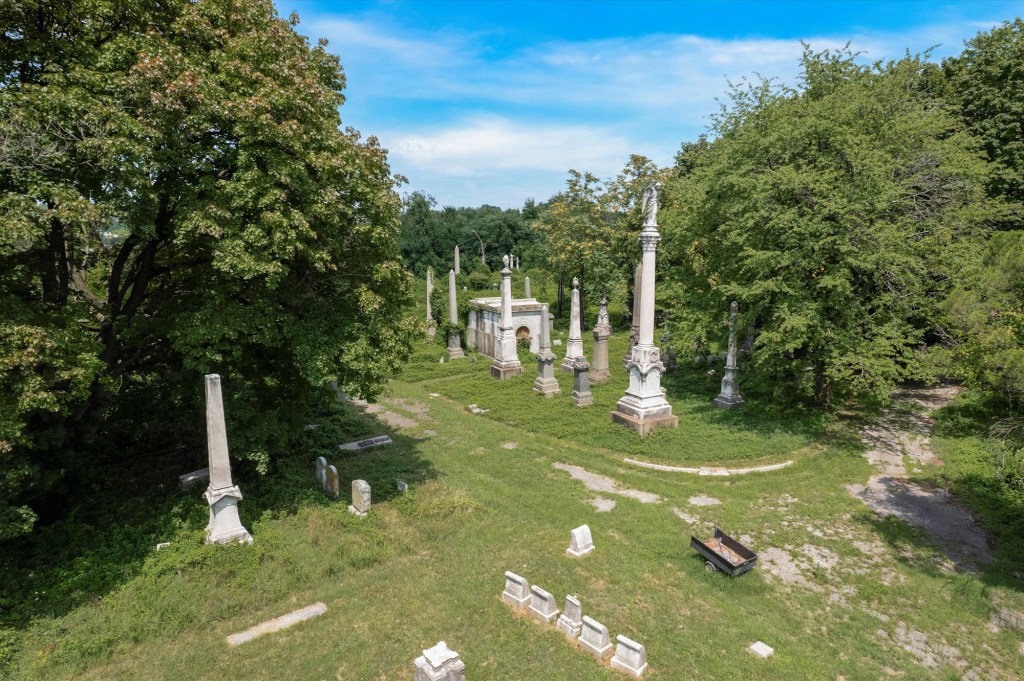 The cemetery hasn't sold new plot since 1968.