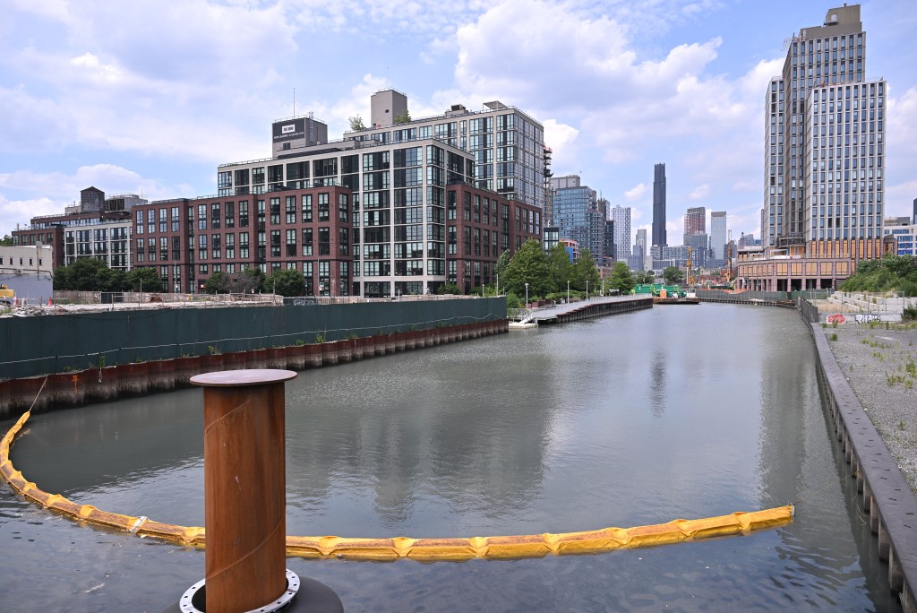 New Construction in Gowanus Canal.