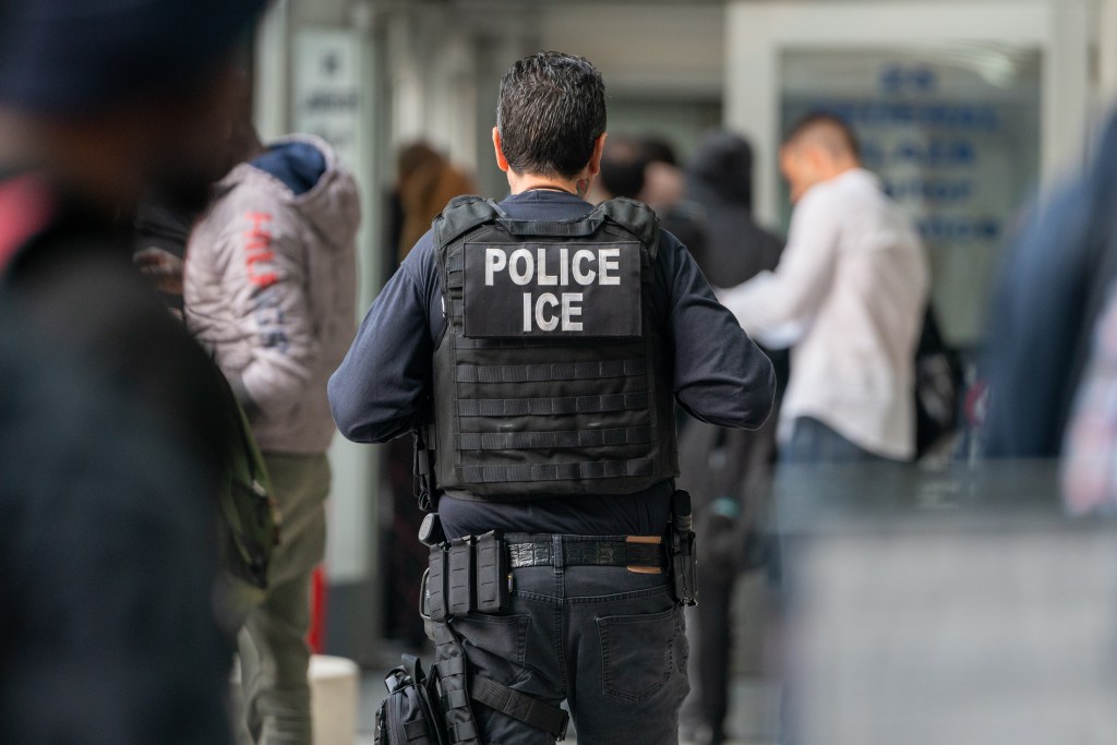 ICE agents in the field. 