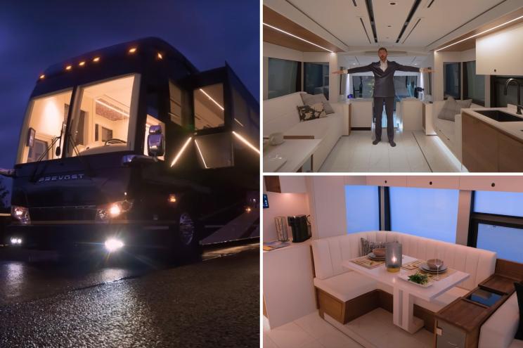 Behold the world's most expensive motorhome—a $2.5 million luxury fortress on wheels that YouTuber Erik Van Conover calls a "mega mansion."