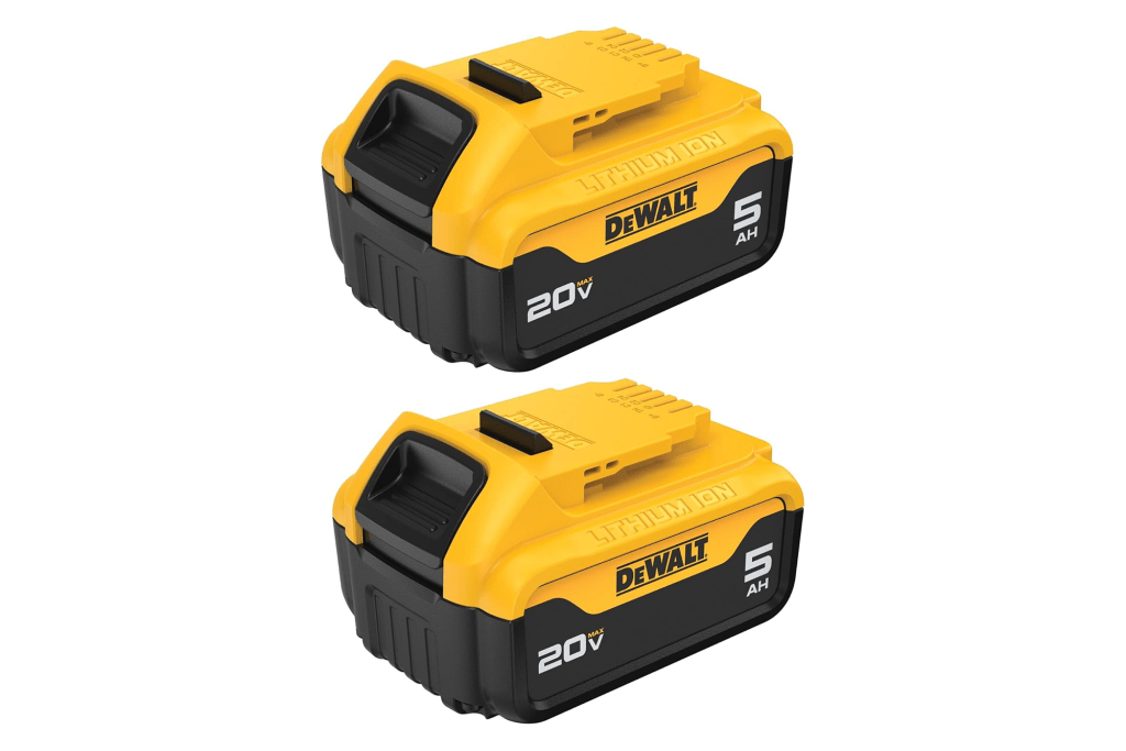 DEWALT 20V Max 5 Lithium Ion Battery 2-Pack