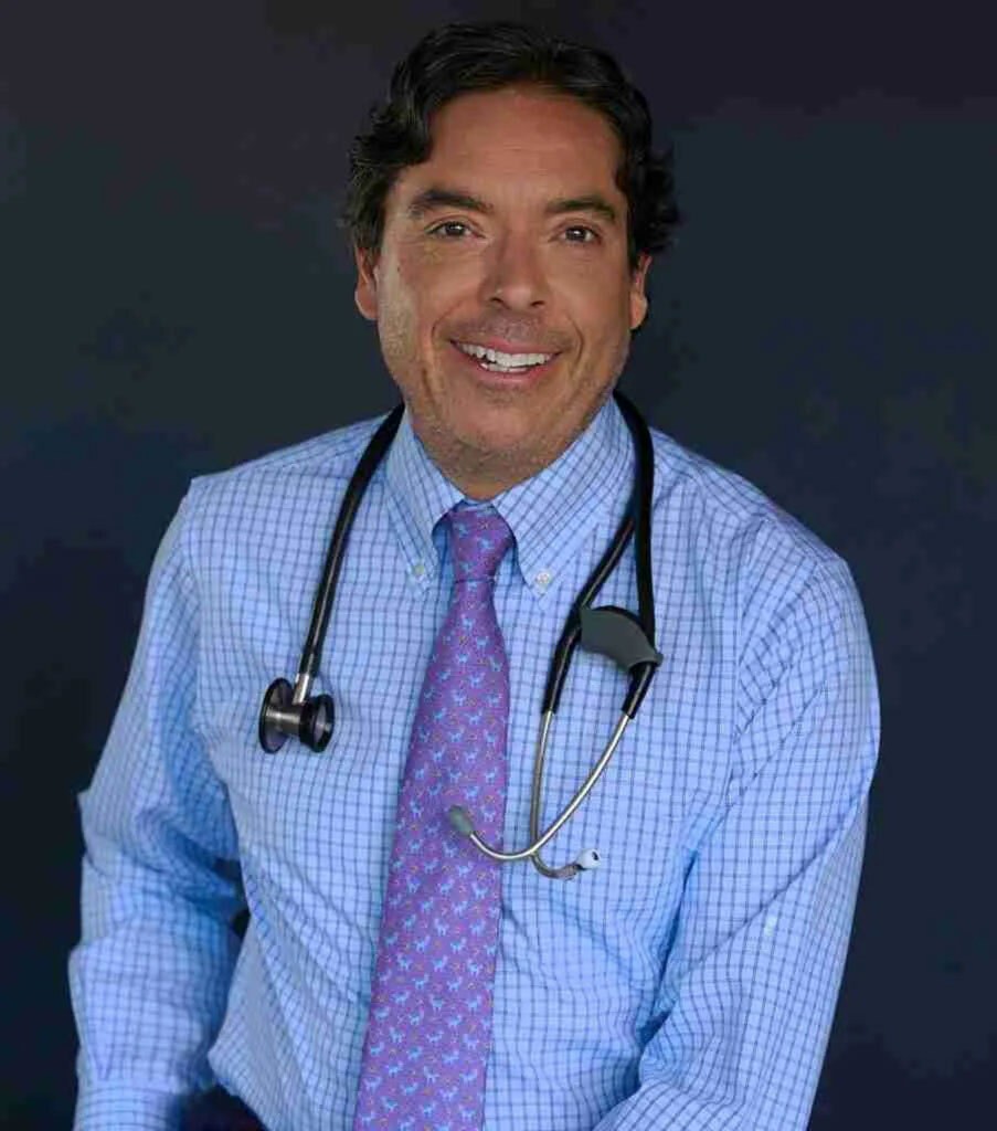 Dr. Mark Chavez (PICTURED) is accused of providing the ketamine to Plasencia. Chavez operated a ketamine clinic and used his position as a doctor to submit fraudulent prescriptions.
